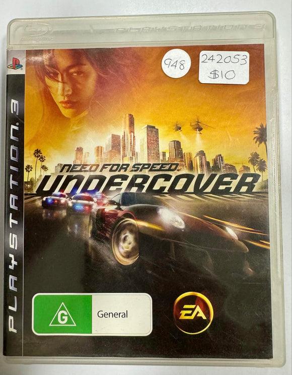 Need For Speed Undercover PS3 Game
