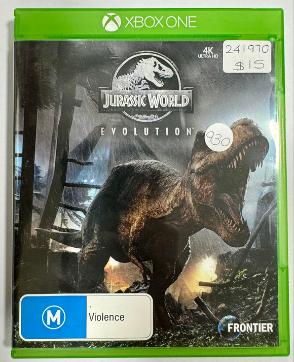 Jurassic World Evolution Xbox One Game
