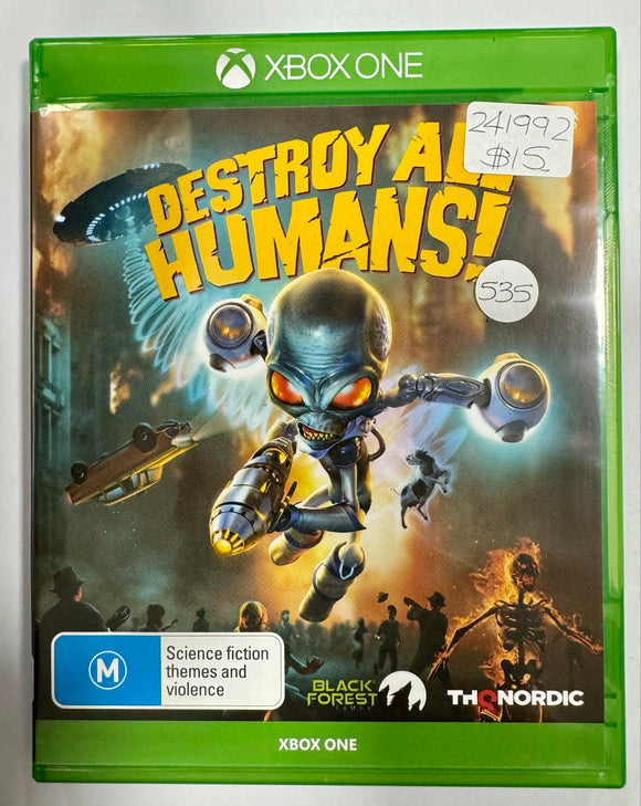 Destroy All Humans Xbox One Game