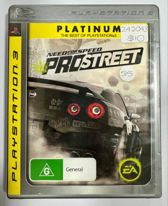 Need for Speed ProStreet PS3 Game