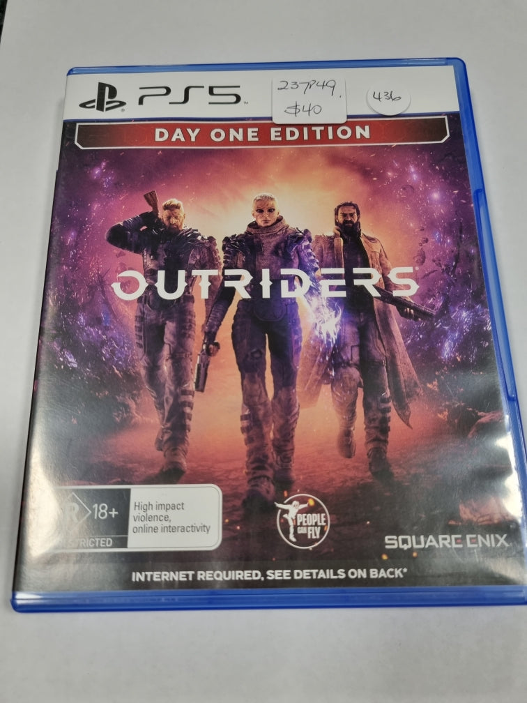 PS5 Game Outriders Day One Edition