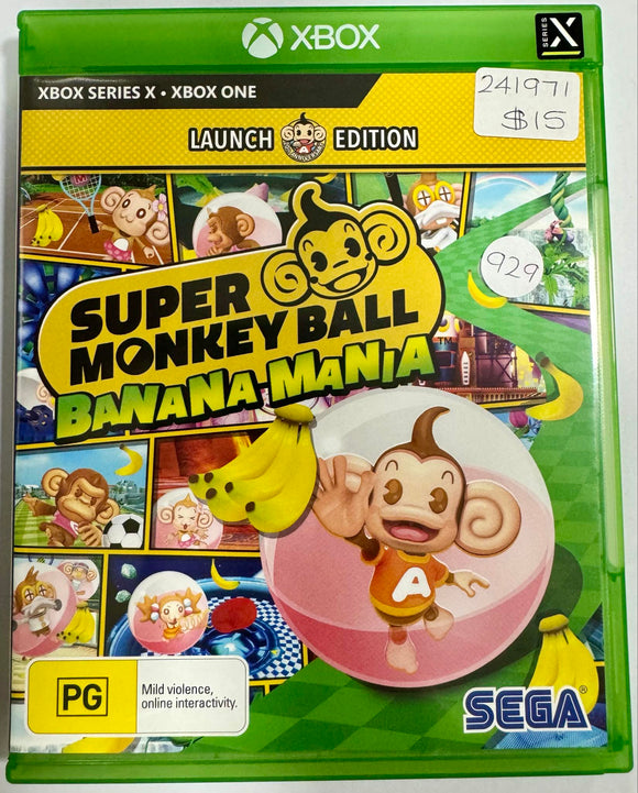 Super Monkey Ball Banana Mania Xbox Series X/Xbox One Game