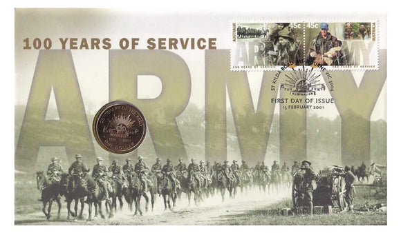 PNC 2001 100 Years of Service Army 1 Dollar