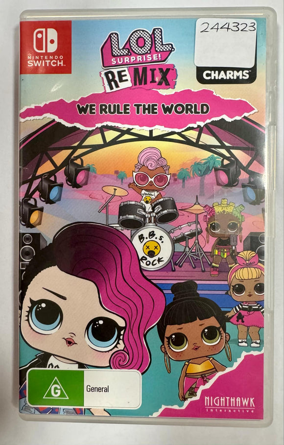 LOL Surpise Remix We Rule The World Nintendo Switch Game