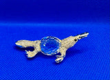 Cut Glass Platypus Figurine