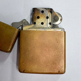 Vintage Zippo Lighter Solid Brass