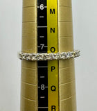 9ct White Gold Diamond Dress Ring