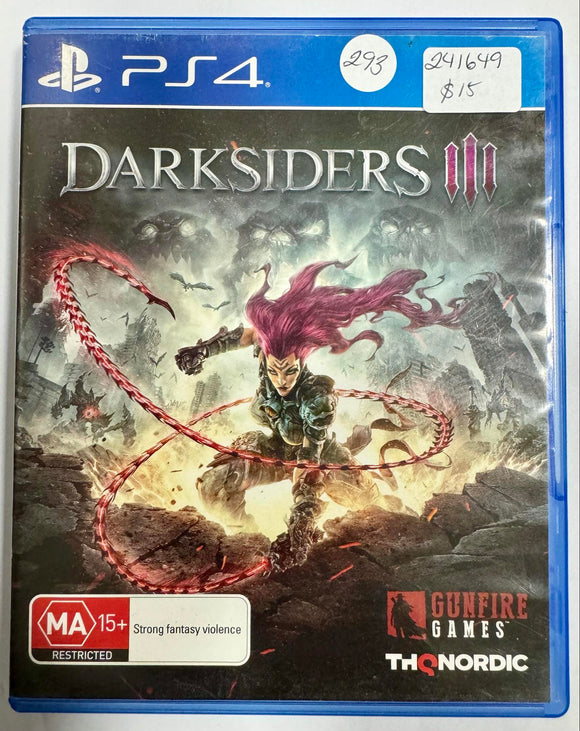 Darksiders 3 PS4 Game