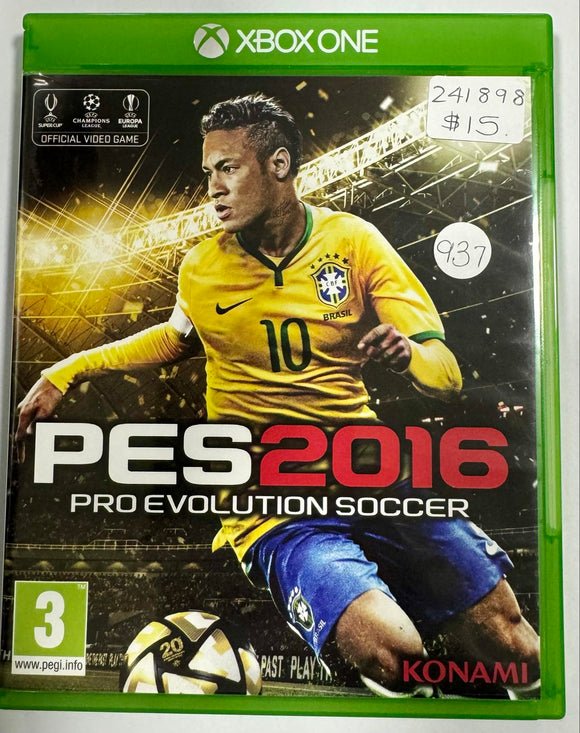 PES2016 Pro Evolution Soccer Xbox One Game