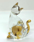 Murano Glass Cat Figurine