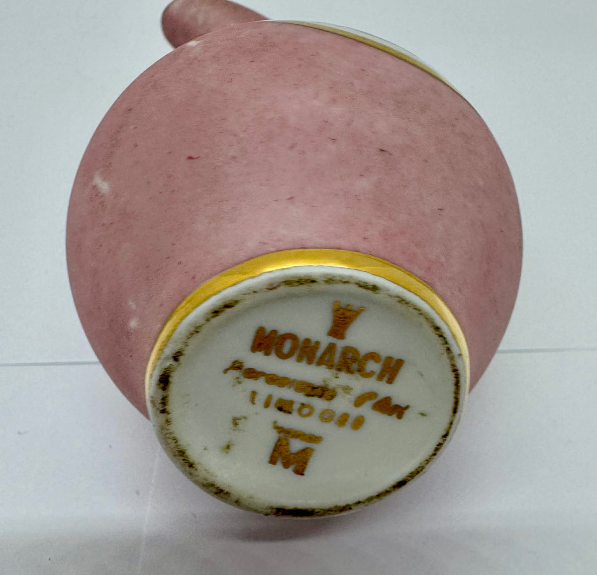 Vintage Monarch Matte Pink Jug