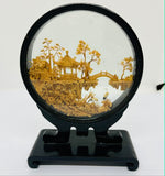 Chinese hand-carved Cork Diorama