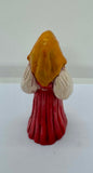 Vintage Hand-painted Pottery Figurine