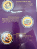Queen Elizabeth Coin Collection Set In Folder With Certificates