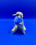 Cut Glass Kookaburra Figurine