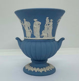 Wedgwood Blue Jasperware Urn Vase