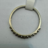 9ct White Gold Diamond Dress Ring