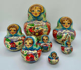 Russian Nesting Doll 10 Layer (Babushka Dolls)
