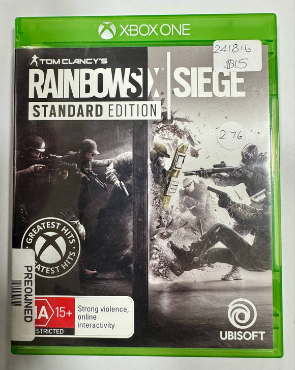 Rainbow Six Siege (Standard Edition) Xbox One Game