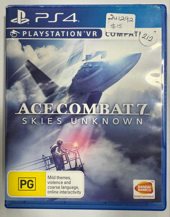 Ace Combat 7 Skies Unknown PS4 Game