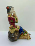Vintage Shiwan Wucai Chinese Figurine