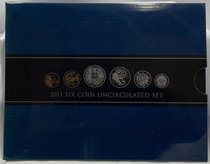 2011 Six Coin Uncirculated Set