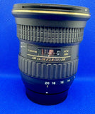 Tokina AT-X 11-20mm F/2.8 PRO DX Ultra-wide-angle Zoom Lens