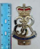 Vintage 1953 Queen Elizabeth II Car Grill/Bumper Bar Badge