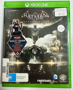 Batman Arkham Knight Xbox One Game