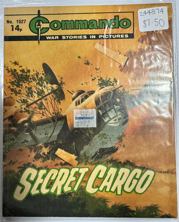 Commando Comic No.1527 Secret Cargo