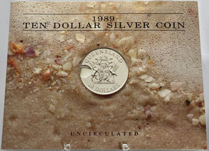 1989 Ten Dollar Silver Coin