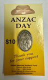 Anzac Day Badge "Remember the ANZACs"