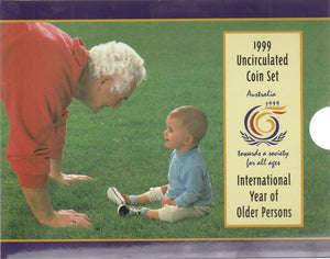 1999 International Year of the Older Persons Uncirculated Coin Set