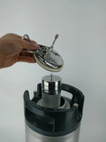 19L Ball Lock Keg with Rubber Base and Handle - NEW - Low2
