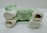 Royal Doulton Porcelain Green Cat