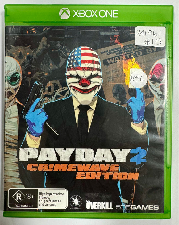 PayDay Crime Wave Edition Xbox One Game