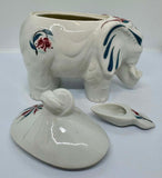 Elizabeth Arden Porcelain Elephant Jar