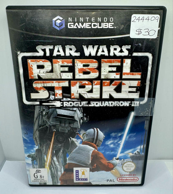 Nintendo GameCube Game Star Wars Reble Strike