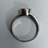 Sterling Silver Black Spinel Ring