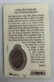 Our Lady of Fatima Prayer Card