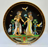 "The Marriage of Tutankhamun" The Legend of Tutankhamun Plate