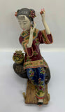 Vintage Shiwan Wucai Chinese Figurine