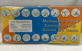 2006 Melbourne Commonwealth Games 50 cent uncirculated Lawn Bowls