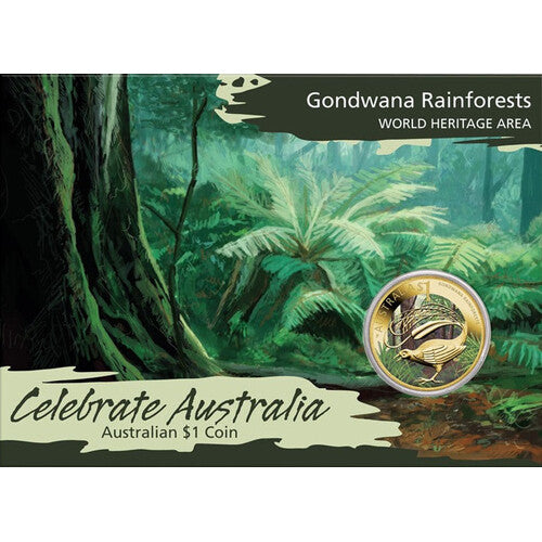 Perth Mint Coin 2011 Celebrate Australia Gondwana Rainforests One Dollar