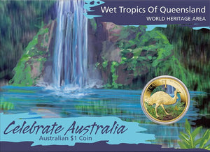 2011 Celebrate Australia Wet Tropics of Queensland 1 Dollar