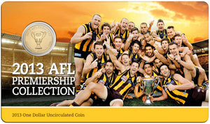 2013 AFL Premiership Hawthorn One Dollar