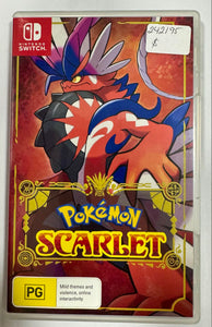 Pokemon Scarlet Nintendo Switch Game