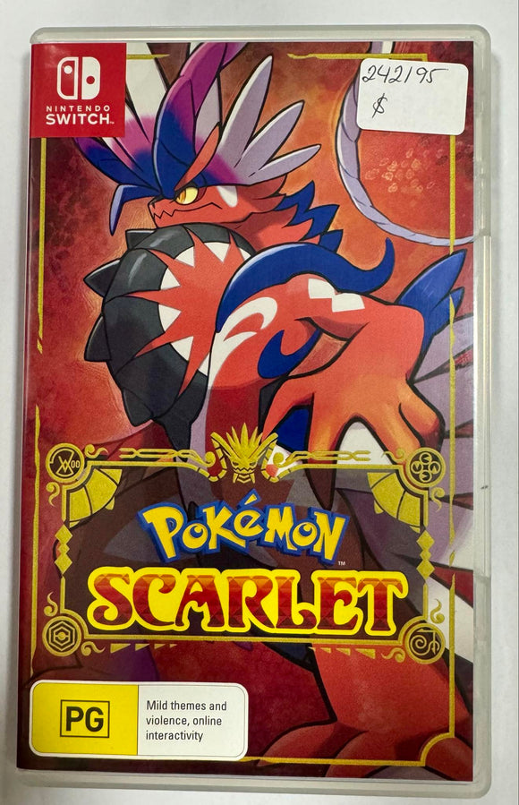 Pokemon Scarlet Nintendo Switch Game