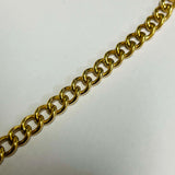 9ct Yellow Gold Solid Fob Chain
