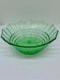 Green Glass Bowl